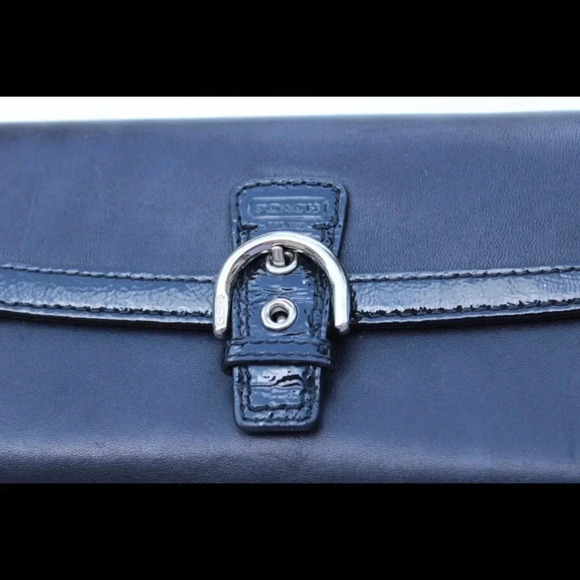 Coach leather wallet - Picture 4 of 8